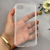 قاب گوشی iPhone 7 - iPhone 8 - iPhone SE 2020 - iPhone SE 2022 آیفون پشت طلقی HARD سخت شیشه ای شفاف محافظ لنزدار کپسولی بی رنگ کد 156946