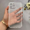قاب گوشی iPhone 13 Pro Max آیفون پشت طلقی HARD سخت شیشه ای شفاف محافظ لنزدار کپسولی بی رنگ کد 156956
