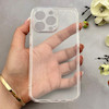 قاب گوشی iPhone 13 Pro آیفون پشت طلقی HARD سخت شیشه ای شفاف محافظ لنزدار کپسولی بی رنگ کد 156957