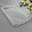 قاب گوشی iPhone 12 Pro Max آیفون پشت طلقی HARD سخت شیشه ای شفاف محافظ لنزدار کپسولی بی رنگ کد 156962