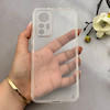 قاب گوشی Xiaomi 12 Lite شیائومی پشت طلقی HARD سخت شیشه ای شفاف محافظ لنزدار کپسولی بی رنگ کد 156964