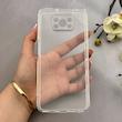 قاب گوشی Poco X3 - Poco X3 Pro شیائومی پشت طلقی HARD سخت شیشه ای شفاف محافظ لنزدار کپسولی بی رنگ کد 156977