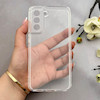 قاب گوشی Galaxy S21 FE سامسونگ پشت طلقی HARD سخت شیشه ای شفاف محافظ لنزدار کپسولی بی رنگ کد 156990