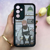 قاب گوشی Galaxy A35 سامسونگ سیلیکونی ژله ای طرح کیوت ZOO محافظ لنز دار مشکی کد 153988