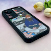 قاب گوشی Galaxy A55 سامسونگ سیلیکونی ژله ای طرح کیوت ZOO محافظ لنز دار مشکی کد 153991