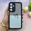 قاب گوشی Galaxy A55 سامسونگ سیلیکونی ژله ای طرح کیوت ZOO محافظ لنز دار مشکی کد 153992