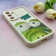 قاب گوشی Galaxy S23 FE سامسونگ سیلیکونی ژله ای طرح کیوت ZOO محافظ لنز دار کرم کد 154000