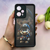 قاب گوشی Poco F5 شیائومی سیلیکونی ژله ای طرح کیوت ZOO محافظ لنز دار مشکی کد 154014