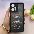 قاب گوشی Poco F5 شیائومی سیلیکونی ژله ای طرح کیوت ZOO محافظ لنز دار مشکی کد 154014
