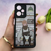 قاب گوشی Poco F5 شیائومی سیلیکونی ژله ای طرح کیوت ZOO محافظ لنز دار مشکی کد 154017