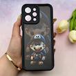 قاب گوشی Redmi 12 - Poco M6 Pro 5G شیائومی سیلیکونی ژله ای طرح کیوت ZOO محافظ لنز دار مشکی کد 154030
