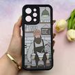 قاب گوشی Redmi 12 - Poco M6 Pro 5G شیائومی سیلیکونی ژله ای طرح کیوت ZOO محافظ لنز دار مشکی کد 154032