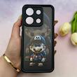 قاب گوشی Redmi Note 13 4G شیائومی سیلیکونی ژله ای طرح کیوت ZOO محافظ لنز دار مشکی کد 154040