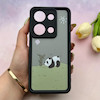 قاب گوشی Redmi Note 13 Pro 4G - Poco M6 Pro 4G شیائومی سیلیکونی ژله ای طرح کیوت ZOO محافظ لنز دار مشکی کد 154049