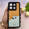 قاب گوشی Redmi Note 13 Pro 5G - Poco X6 شیائومی سیلیکونی ژله ای طرح کیوت ZOO محافظ لنز دار مشکی کد 154060