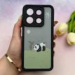 قاب گوشی Redmi Note 13 Pro 5G - Poco X6 شیائومی سیلیکونی ژله ای طرح کیوت ZOO محافظ لنز دار مشکی کد 154065