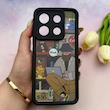 قاب گوشی Redmi Note 13 Pro 5G - Poco X6 شیائومی سیلیکونی ژله ای طرح کیوت ZOO محافظ لنز دار مشکی کد 154070