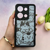 قاب گوشی Redmi Note 13 Pro 5G - Poco X6 شیائومی سیلیکونی ژله ای طرح کیوت ZOO محافظ لنز دار مشکی کد 154073