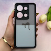 قاب گوشی Redmi Note 13 Pro 5G - Poco X6 شیائومی سیلیکونی ژله ای طرح کیوت ZOO محافظ لنز دار مشکی کد 154075