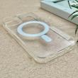 قاب گوشی iPhone 13 - iPhone 14 آیفون اورجینال اسپیس مگ سیف Space Mag safe طرح طلقی شیشه ای شفاف کد 155111