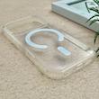 قاب گوشی iPhone 17 Pro آیفون اورجینال اسپیس مگ سیف Space Mag safe طرح طلقی شیشه ای شفاف کد 155116