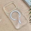قاب گوشی iPhone 17 Pro آیفون اورجینال اسپیس مگ سیف Space Mag safe طرح طلقی شیشه ای شفاف کد 155116