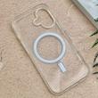 قاب گوشی iPhone 17 آیفون اورجینال اسپیس مگ سیف Space Mag safe طرح طلقی شیشه ای شفاف کد 155117
