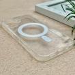 قاب گوشی iPhone 17 آیفون اورجینال اسپیس مگ سیف Space Mag safe طرح طلقی شیشه ای شفاف کد 155117