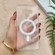 قاب گوشی Galaxy Note 9 سامسونگ اورجینال اسپیس مگ سیف Space Mag safe طرح طلقی شیشه ای شفاف کد 155119