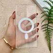 قاب گوشی Galaxy Note 10 Plus سامسونگ اورجینال اسپیس مگ سیف Space Mag safe طرح طلقی شیشه ای شفاف کد 155120