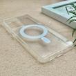 قاب گوشی Galaxy S21 Ultra سامسونگ اورجینال اسپیس مگ سیف Space Mag safe طرح طلقی شیشه ای شفاف کد 155125