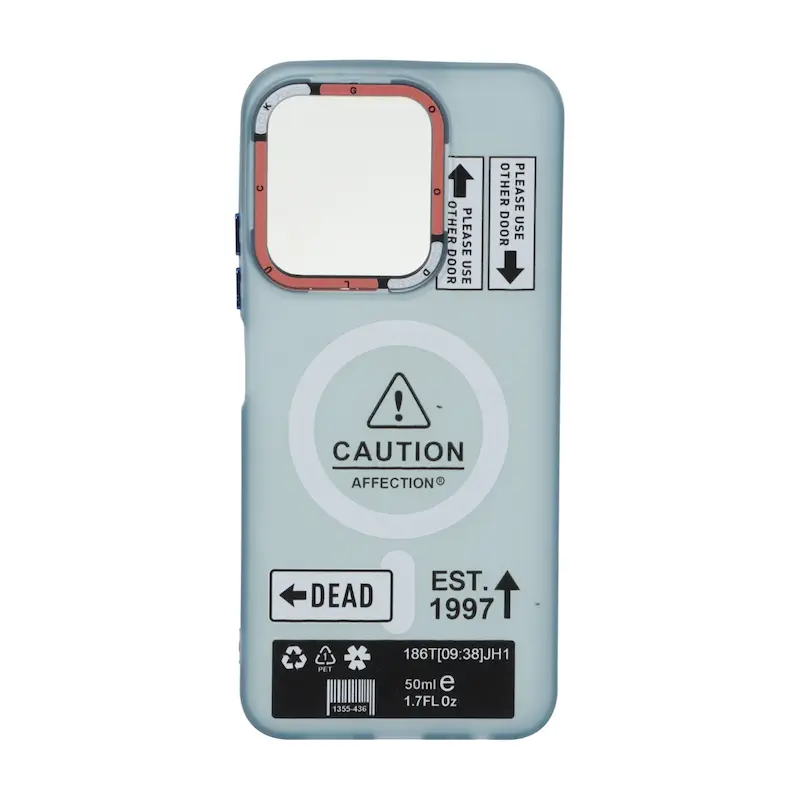 قاب گوشی Redmi 15C - Poco C85 شیائومی طرح ژله ای اورجینال طرح مگ سیف اسپرت آبی کد 99320
