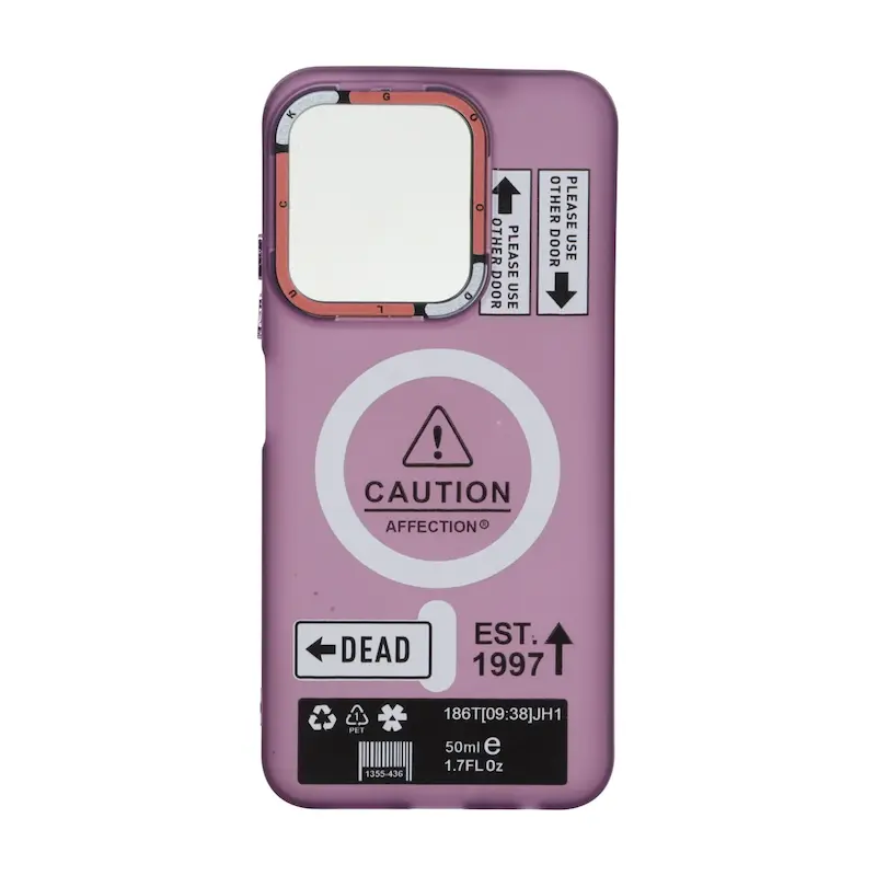 قاب گوشی Redmi 15C - Poco C85 شیائومی طرح ژله ای اورجینال طرح مگ سیف اسپرت بنفش کد 99321