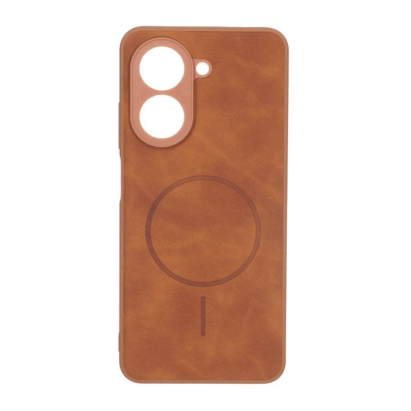 قاب گوشی Redmi A5 - Poco C71 شیائومی NEW CASE جیر درجه یک HARD طرح مگ سیف قهوه ای کد 99326