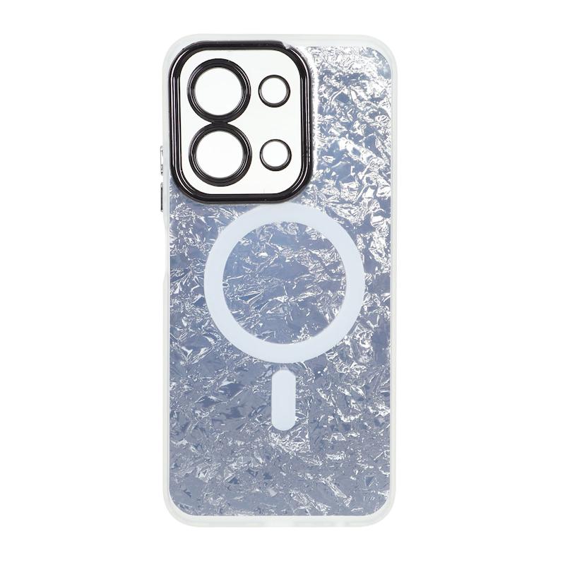 قاب گوشی Redmi 15C - Poco C85 شیائومی اطلسی طرح مگ سیف براش لیزری محافظ لنزدار کد 99348
