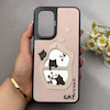 قاب گوشی Galaxy A17 سامسونگ پشت گلس آینه ای اورجینال BENKS طرح گربه کد E21-157478