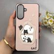 قاب گوشی Galaxy A57 سامسونگ پشت گلس آینه ای اورجینال BENKS طرح گربه کد E21-157492