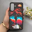 قاب گوشی Galaxy A57 سامسونگ پشت گلس آینه ای اورجینال BENKS طرح The North Face کد E21-157500