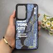 قاب گوشی Galaxy S25 FE سامسونگ پشت گلس آینه ای اورجینال BENKS طرح NEWYORK CITY کد E21-157503