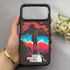 قاب گوشی iPhone 17 Pro Max آیفون پشت گلس آینه ای اورجینال BENKS طرح The North Face کد 157521