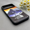 قاب گوشی iPhone 17 Pro Max آیفون پشت گلس آینه ای اورجینال BENKS طرح The North Face کد 157522