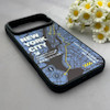 قاب گوشی iPhone 17 Pro Max آیفون پشت گلس آینه ای اورجینال BENKS طرح NEWYORK CITY کد 157523