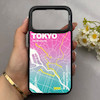 قاب گوشی iPhone 17 Pro آیفون پشت گلس آینه ای اورجینال BENKS طرح TOKYO کد E21-157535