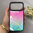 قاب گوشی iPhone 17 Pro آیفون پشت گلس آینه ای اورجینال BENKS طرح TOKYO کد E21-157535