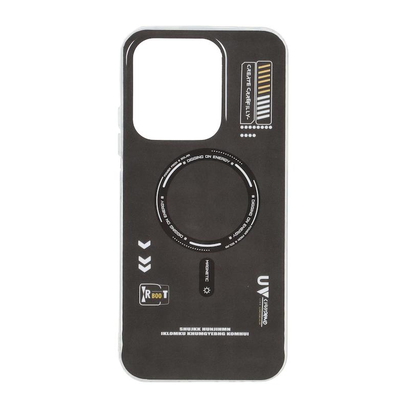 قاب گوشی Redmi 15C - Poco C85 شیائومی Various دور ژله ای پشت براق طرح مگ سیف اسپرت کد 99358