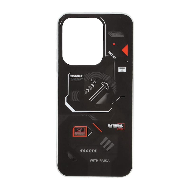 قاب گوشی Redmi 15C - Poco C85 شیائومی Various دور ژله ای پشت براق طرح مگ سیف اسپرت کد 99364