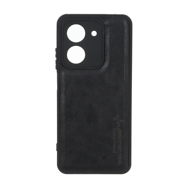 قاب گوشی Redmi A5 - Poco C71 شیائومی طرح چرم AMG محافظ لنزدار مشکی کد 99411