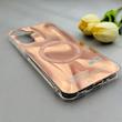 قاب گوشی Galaxy A17 سامسونگ NOTION سخت Hard لیزری IMD لاکچری طرح مگ سیف گلبهی کد 159212