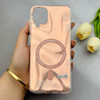 قاب گوشی Galaxy A12 - M12 سامسونگ NOTION سخت Hard لیزری IMD لاکچری طرح مگ سیف گلبهی کد 159238