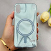 قاب گوشی iPhone X - XS آیفون NOTION سخت Hard لیزری IMD لاکچری طرح مگ سیف آبی کد 159274